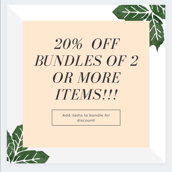 Do you want to save money?? Bundle & Save!!! - Picture 1 of 1